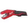 Milwaukee C12 PC-0 12V Li-Ion RedLithium Cordless Pipe Cutter - Bare 1 Milwaukee C12 PC-0 12V Li-Ion RedLithium Cordless Pipe Cutter - Bare -Plumbing Tools Shop 906HG P